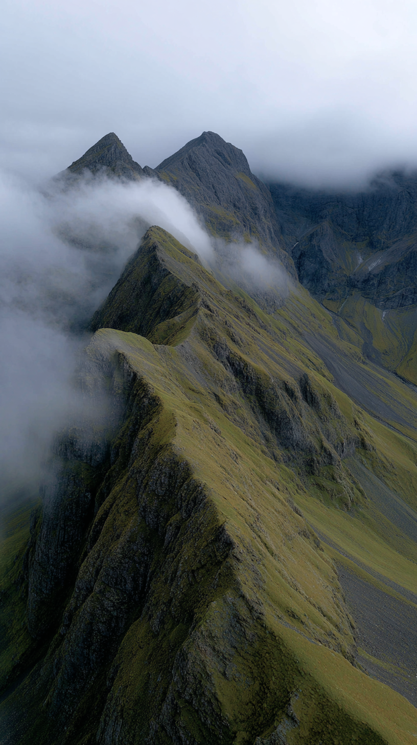 Landscape — Ridge & Cloud