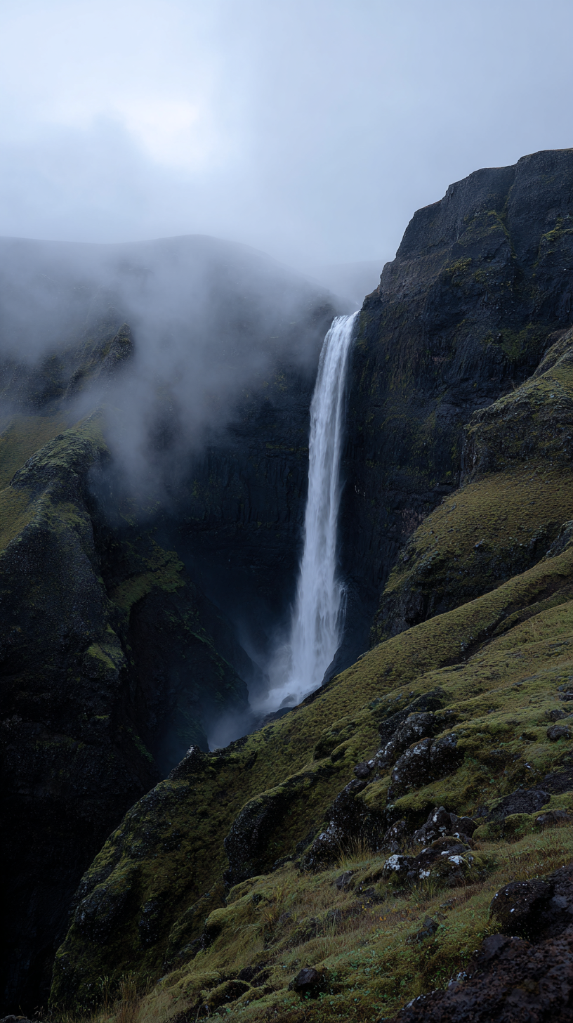 Landscape — Falls & Mist
